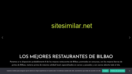 restaurantesbilbao.es alternative sites