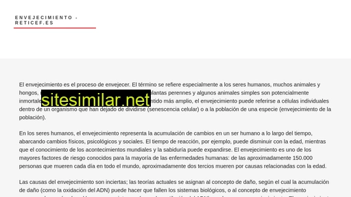 reticef.es alternative sites