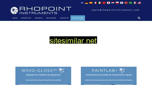 rhopointinstruments.es alternative sites
