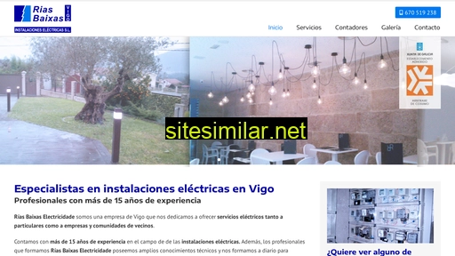 riasbaixaselectricidade.es alternative sites