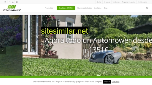 roboticmowers.es alternative sites