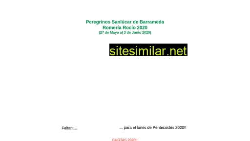 rocioblancapaloma.es alternative sites
