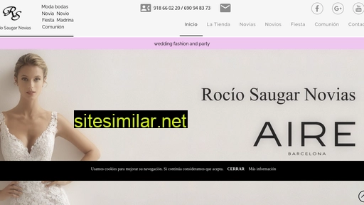 rociosaugarnovias.es alternative sites