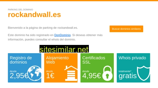 rockandwall.es alternative sites