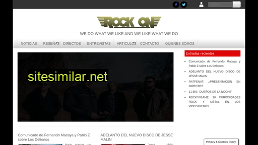 rockonmagazine.es alternative sites