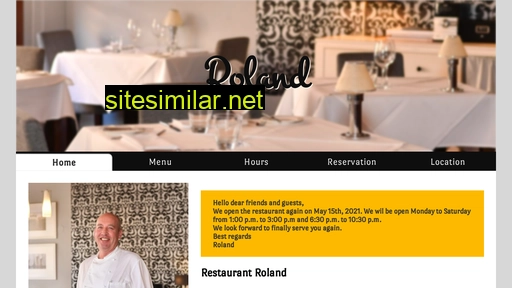Roland-restaurant similar sites