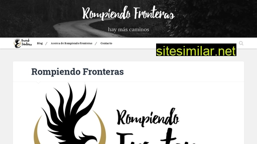 rompiendofronteras.es alternative sites