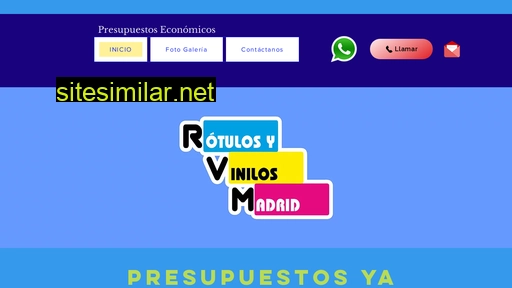 rotulosvinilosmadrid.es alternative sites