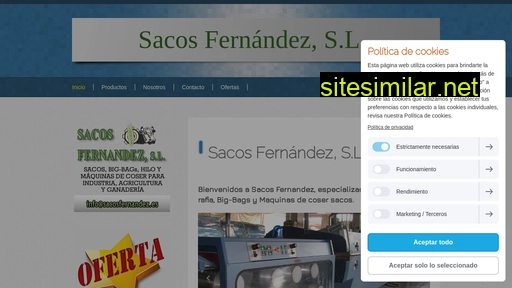 sacosfernandez.es alternative sites