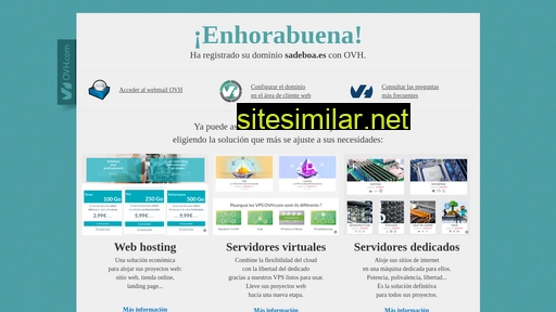 sadeboa.es alternative sites