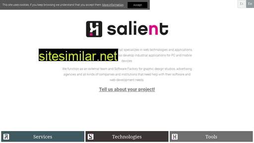 salient.es alternative sites