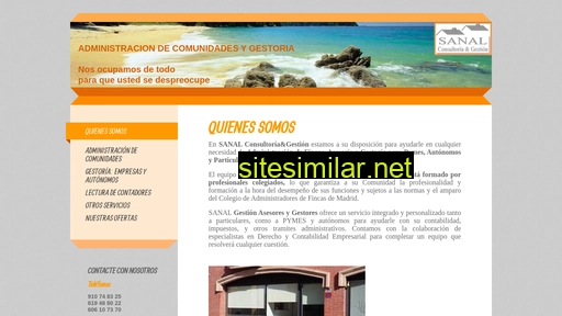 sanal-gestion.es alternative sites