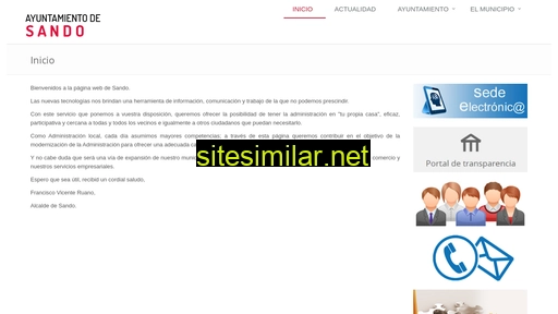 sando.es alternative sites