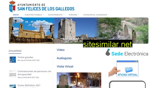 sanfelicesdelosgallegos.es alternative sites