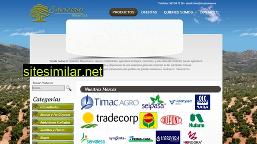 santagro.es alternative sites
