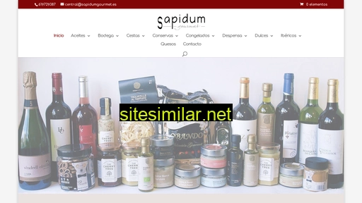 sapidumgourmet.es alternative sites