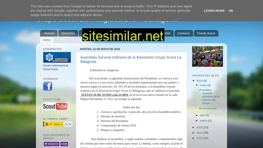 scoutslamilagrosa.es alternative sites