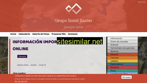 scoutsxavier.es alternative sites
