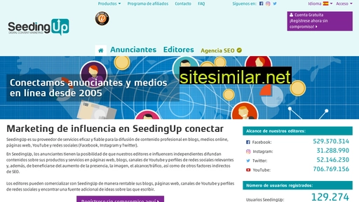 seedingup.es alternative sites
