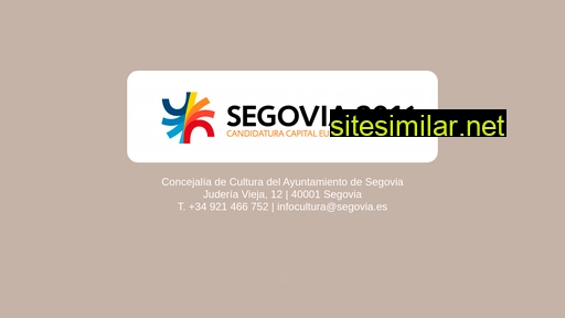 Segovia2016 similar sites
