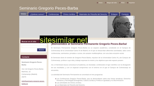 seminario-gregorio-peces-barba.es alternative sites
