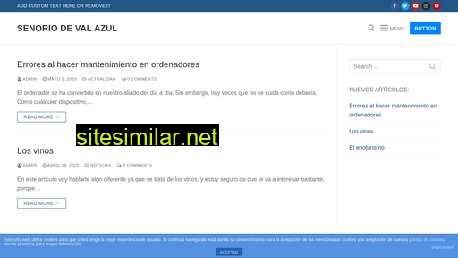senoriodevalazul.es alternative sites
