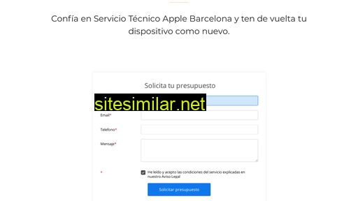 servicio-tecnico-apple-barcelona.es alternative sites