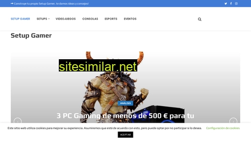 setupgamer.es alternative sites