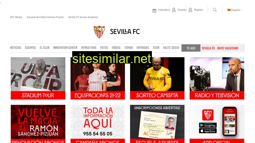 sevillafc.es alternative sites