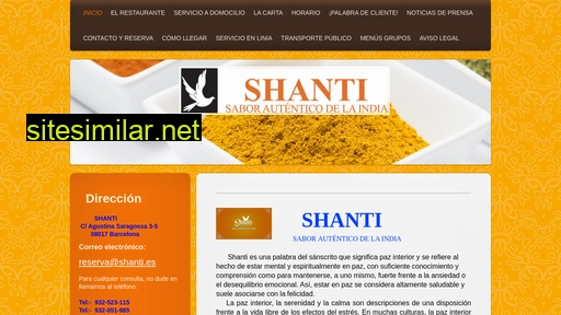 shanti.es alternative sites