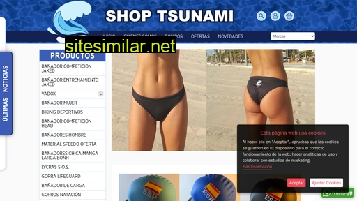 shoptsunami.es alternative sites