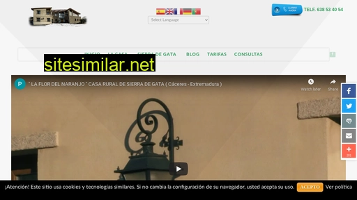 sierradegatacasarural.es alternative sites