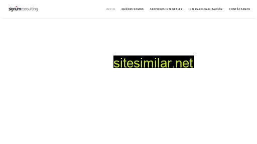 signumconsulting.es alternative sites
