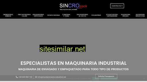 sincropack.es alternative sites