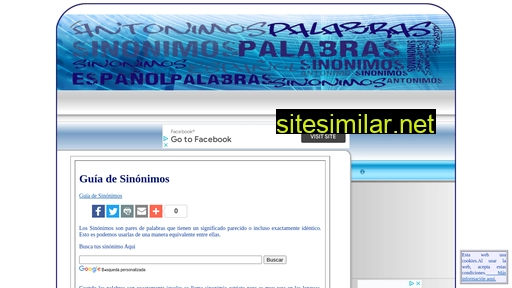 sinonimos.org.es alternative sites