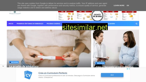 sintomasdeembarazo.es alternative sites