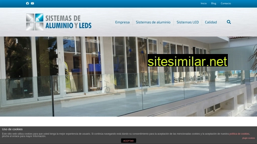 sistemasdealuminioyled.es alternative sites