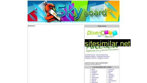 skyboard.com.es alternative sites