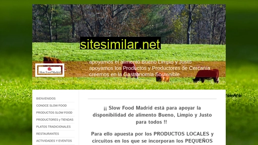 slowfoodmadrid.es alternative sites