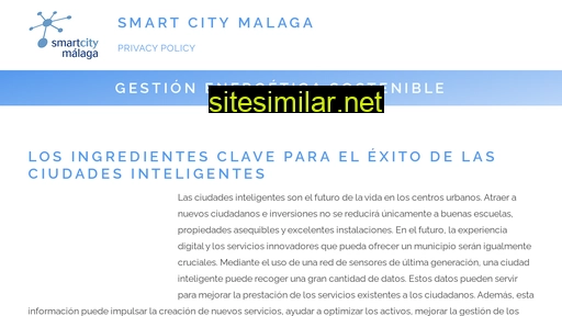 smartcitymalaga.es alternative sites