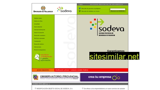 sodeva.es alternative sites