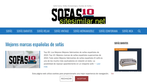 sofas10.com.es alternative sites