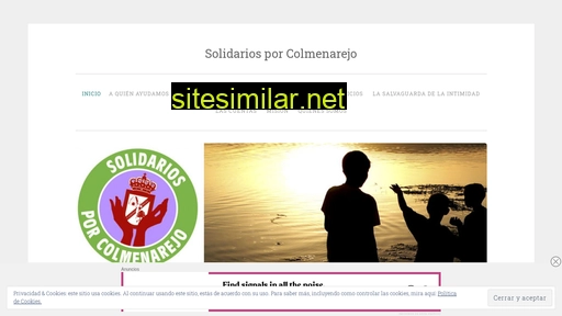 solidariosporcolmenarejo.es alternative sites