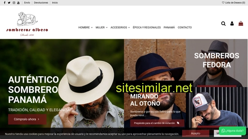 sombrerosalbero.es alternative sites
