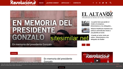 somosrevolucion.es alternative sites