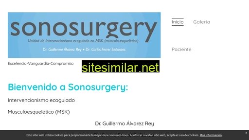 sonosurgery.es alternative sites
