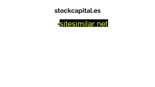 stockcapital.es alternative sites