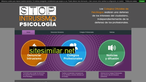 stopintrusismoenlapsicologia.es alternative sites
