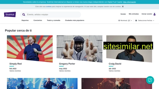 stubhub.es alternative sites