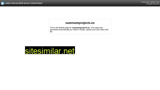 summumprojects.es alternative sites